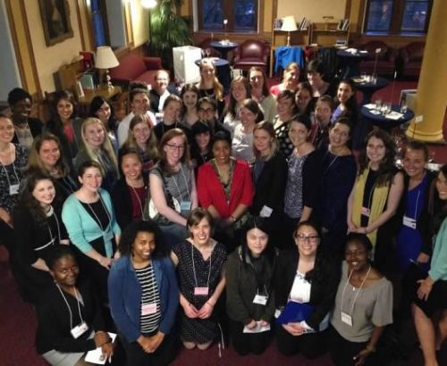 GWIA students host an event at Georgetown