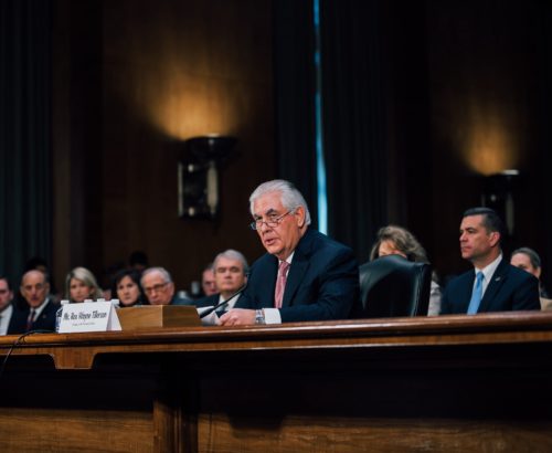 Rex Tillerson Senate Confirmation Hearing