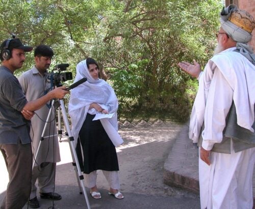 Samar Minallah Khan, a Pakistani anthropologist and documentary filmmaker, uses her work to raise awareness about culturally sanctioned forms of violence against women.