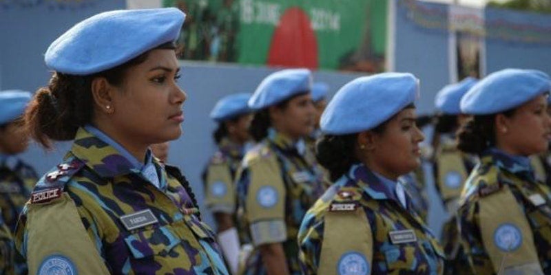 Women peacekeepers