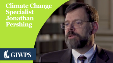 Link to Climate Change Specialist Jonathan Pershing