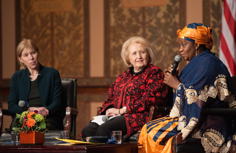 Melanne Verveer and Zainab Bangura