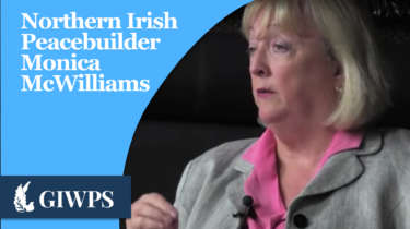 Link to Northern Irish Peacebuilder Monica McWilliams