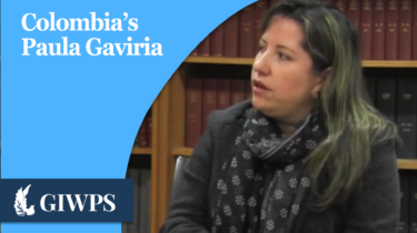 Link to Colombia’s Paula Gaviria