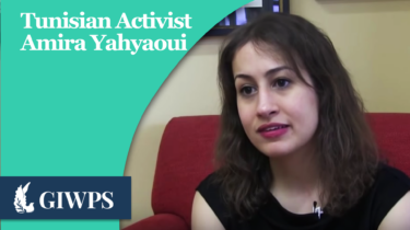 Link to Tunisian Activist Amira Yahyaoui