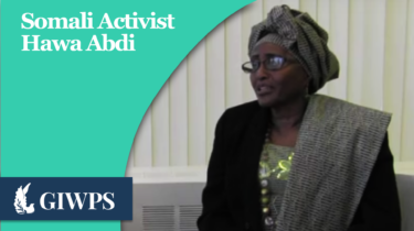 Link to Somali Activist Hawa Abdi