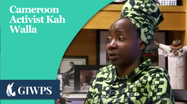 Link to Cameroon Activist Kah Walla