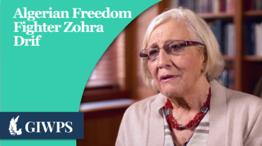 Link to Algerian Freedom Fighter Zohra Drif