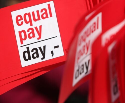 equal pay day banner