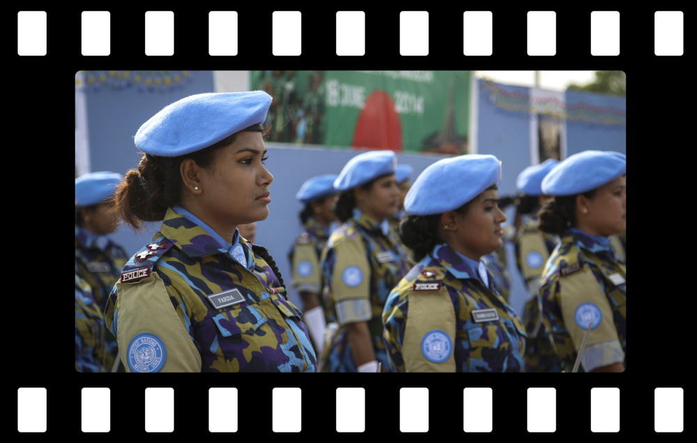 Women UN peacekeepers