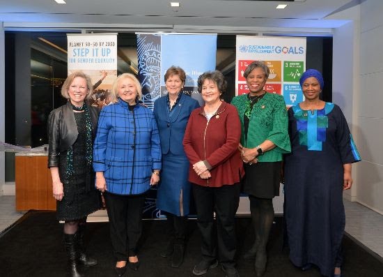 Congresswomen honored by UN Women and Georgetown leadership