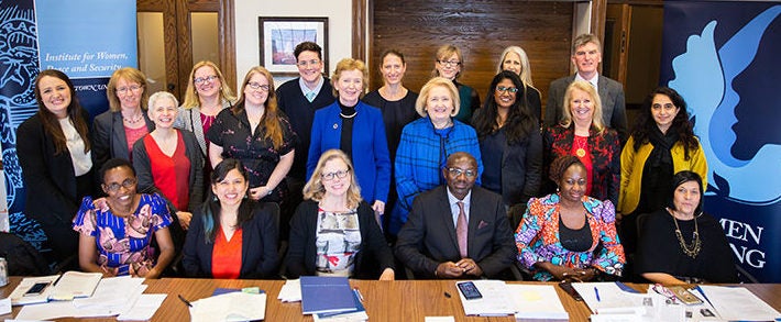 Picture of Climate Change, Conflict and Gender event attendees