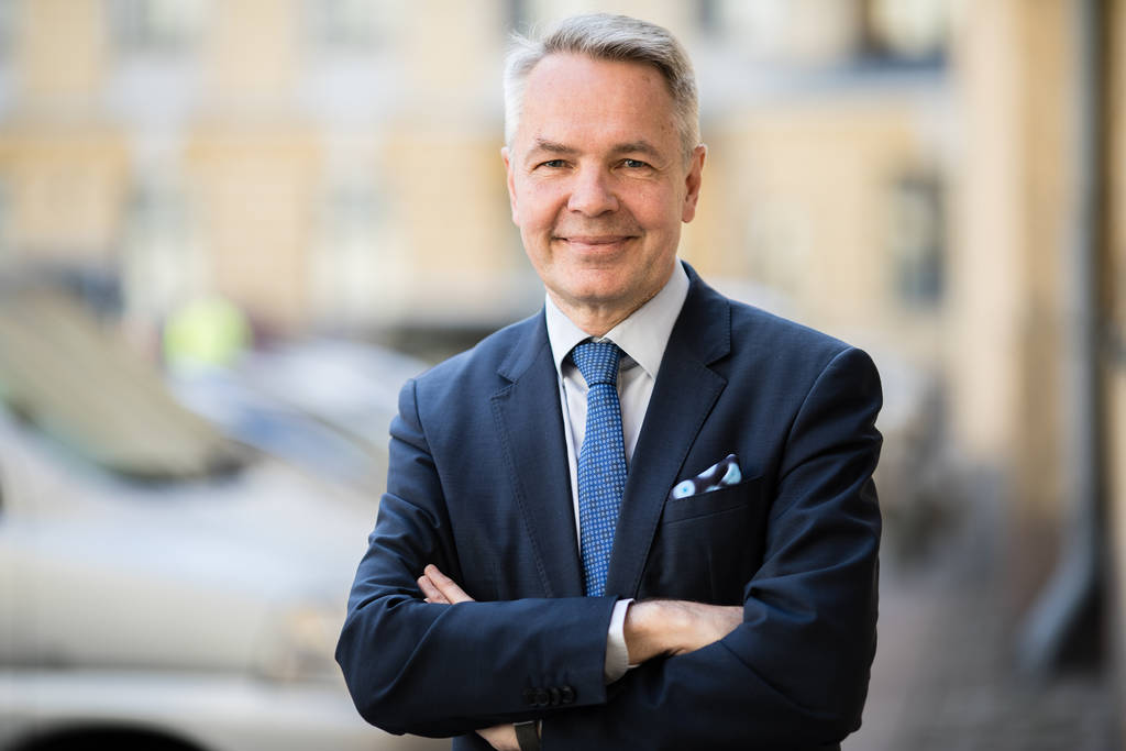 Finland’s Minister for Foreign Affairs Pekka Haavisto