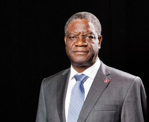 Dr. Denis Mukwege received a Nobel Peace Prize for his work with survivors of sexual violence in war