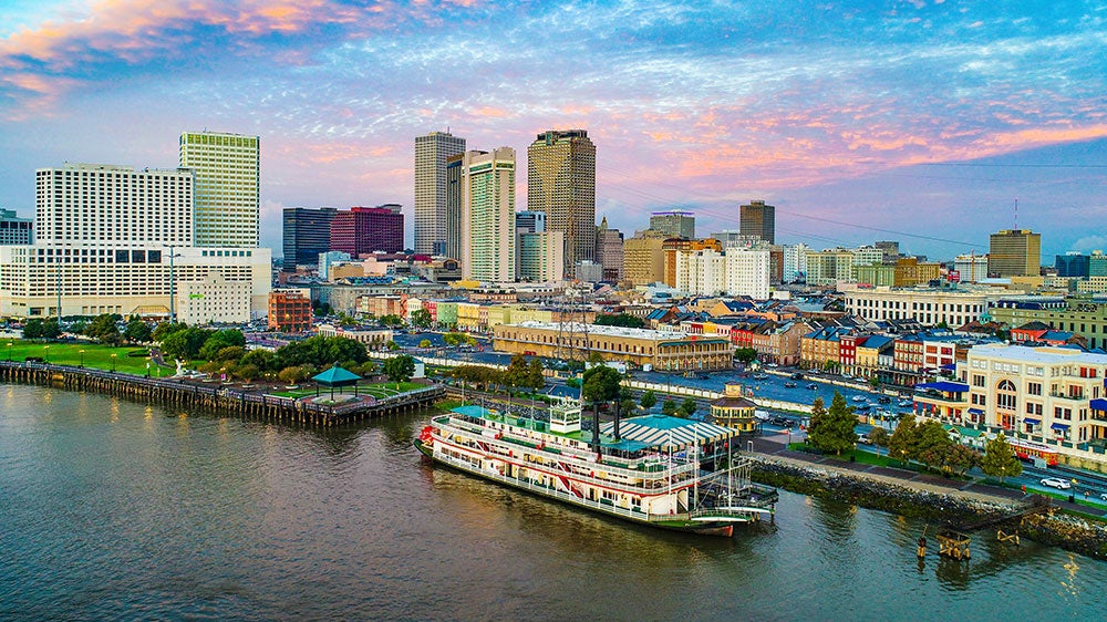 New Orleans, Louisiana skyline