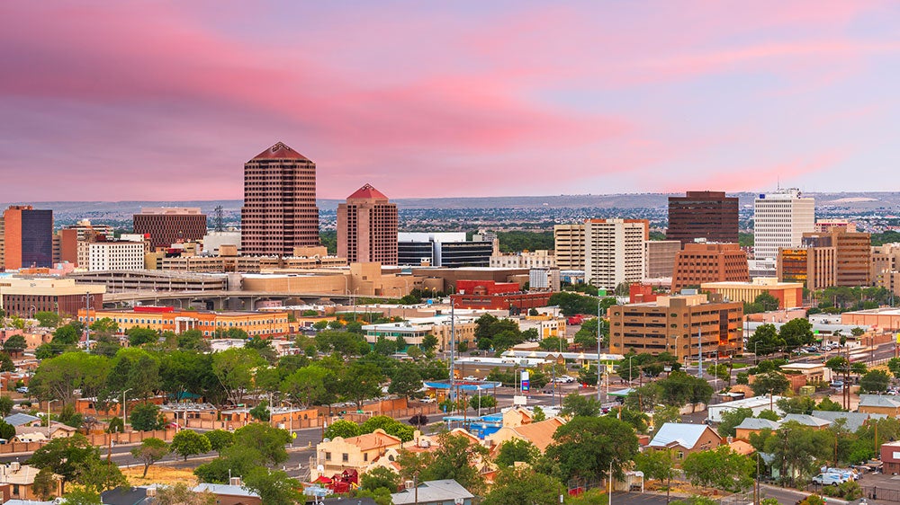 Albuquerque, New Mexico skyline
