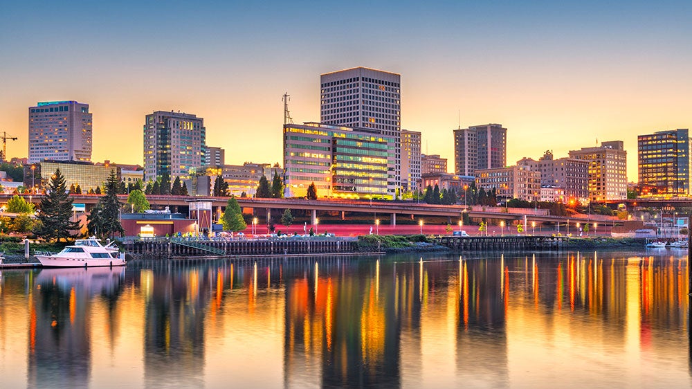 Tacoma, Washington skyline