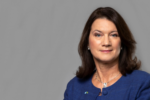 A decorative image of Swedish Foreign Minister Ann Linde is included on a page about an event at which she will speak in order to give the audience an idea of what she looks like.