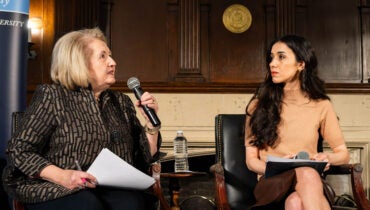 Link to Rebuilding communities after atrocities: A conversation with Nobel Peace Prize Laureate Nadia Murad